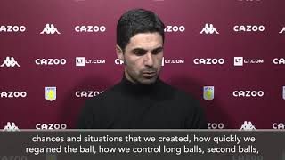 Arteta refuses to discuss referee discussion after Villa defeat