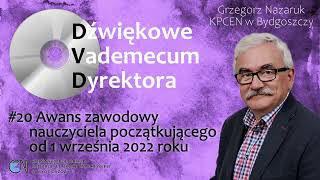 Awans zawodowy nauczyciela początkującego od 1 września 2022 roku - DVD #20