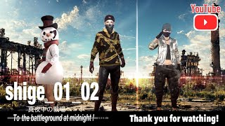 【PUBG /PS5】真夜中の戦場へ～