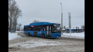 Кемерово, полная поездка по маршруту 5у. Первый день работы