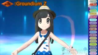 Pokemon Sun & Moon - All Pose with the ending song (cut)