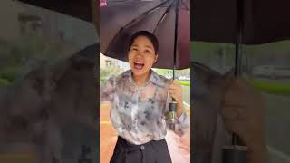 小可愛小雨天和小夥伴一起玩!【小可愛吃不胖】 #vlog #家庭教育#兒童教育#shorts#DIY