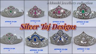 Dulhan Taj | Ladies Taj | Silver Taj | Chandi ka Taj | Silver Crown | Silver Tiara #silvercrown