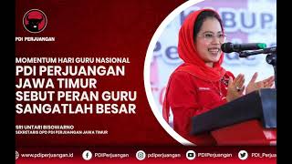 Momentum Hari Guru Nasional, PDIP Jatim Sebut Peran Guru Sangatlah Besar