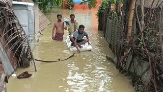 Chasalo Rajakhor Agulini Flood wngmani Amchai Beraiwi Naikha Dr.Manik Saha tei Mayor Dipak Majumder