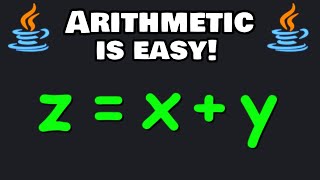 Java arithmetic is easy! 🧮