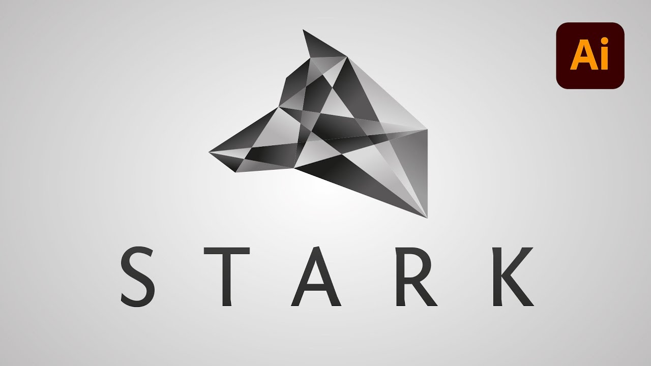 Create Polygon Logo Diamond Illustrator Tutorial