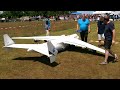 nice flight and hard landing gigantic 93kg xxxl rc antonov an 225 mrija scale model aircraft