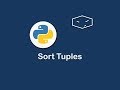 sort tuples in python 😀