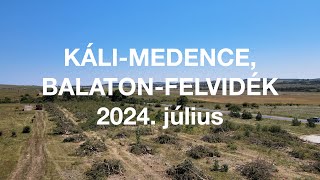 Káli-medence drón felvételek