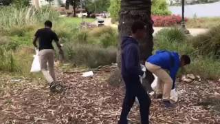 Recycling at Lake Merritt