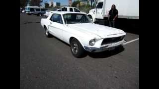 1968 White Ford Mustang Walkaround