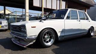 ハコスカ　L28改3.1Lフルチューンサウンド　箱スカ　GC10 JDM JCCS 　HAKOSUKA 旧車 L型　L28改