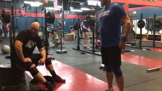 7/13 Front Squat/Back Squat Cycle @ HD Barbell Club (Week 1)