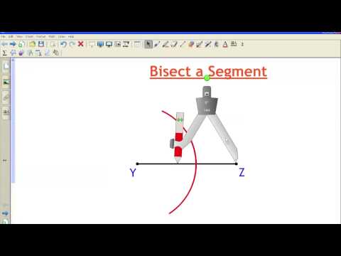 Bisect A Segment Youtube