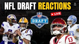 Post 2024 NFL Draft LIVE Reactions (Round 1)