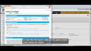 Submitting a SafeAssign Assignment - Blackboard Learn