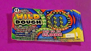 SOOD 792: TEN $1 WILD DOUGH Florida Lottery Scratch Tickets