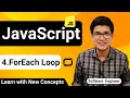 JavaScript forEach Loop with Easy Example | JavaScript Tutorial for Beginners.