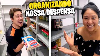 ORGANIZANDO A DESPENSA DA NOSSA CASA | Jeru e Cheru