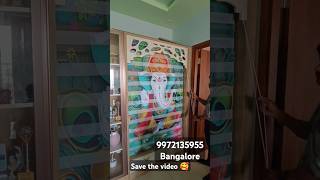 Printed zebra blinds , #temple #blinds #explore #interiordesign #bangalore #home #viral