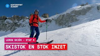 Leren skiën stap 6: Skistokken en je stokinzet  - Wintersport tips