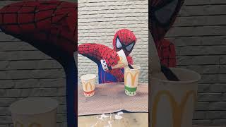 Spider-Man funny video 😂😂😂 | TSUYOSHI Part115 #shortsfunny  #sigma