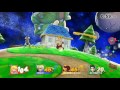 Super Smash Bros Wii U Online Battle Peach vs. Shulk vs. Mr. Game & Watch vs. Bayonetta