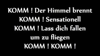 Tokio Hotel - Komm [Lyrics][By SaGth]