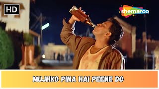 Mujhko Peena Hai Peene Do | Phool Aur Angaar (1993) | Mithun | Mohammad Aziz | Hindi Sad Songs