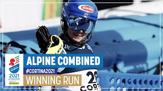 Mikaela Shiffrin | Gold | Women’s Alpine Combined | 2021 FIS World Alpine Ski Championships
