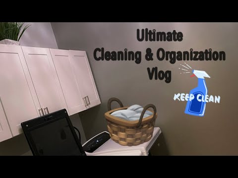 Ultimate Cleaning Organizing Vlog Youtube