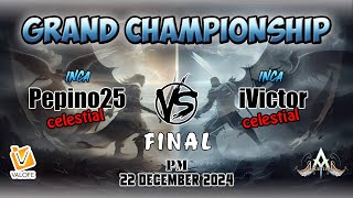 Final Pepino25 vs iVictor PM Grand Championship 22 December 2024 | Atlantica Global