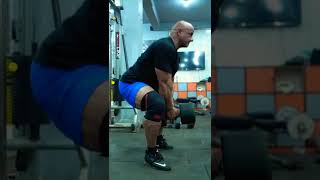 How to get bigger legs with light weight squats .#shorts