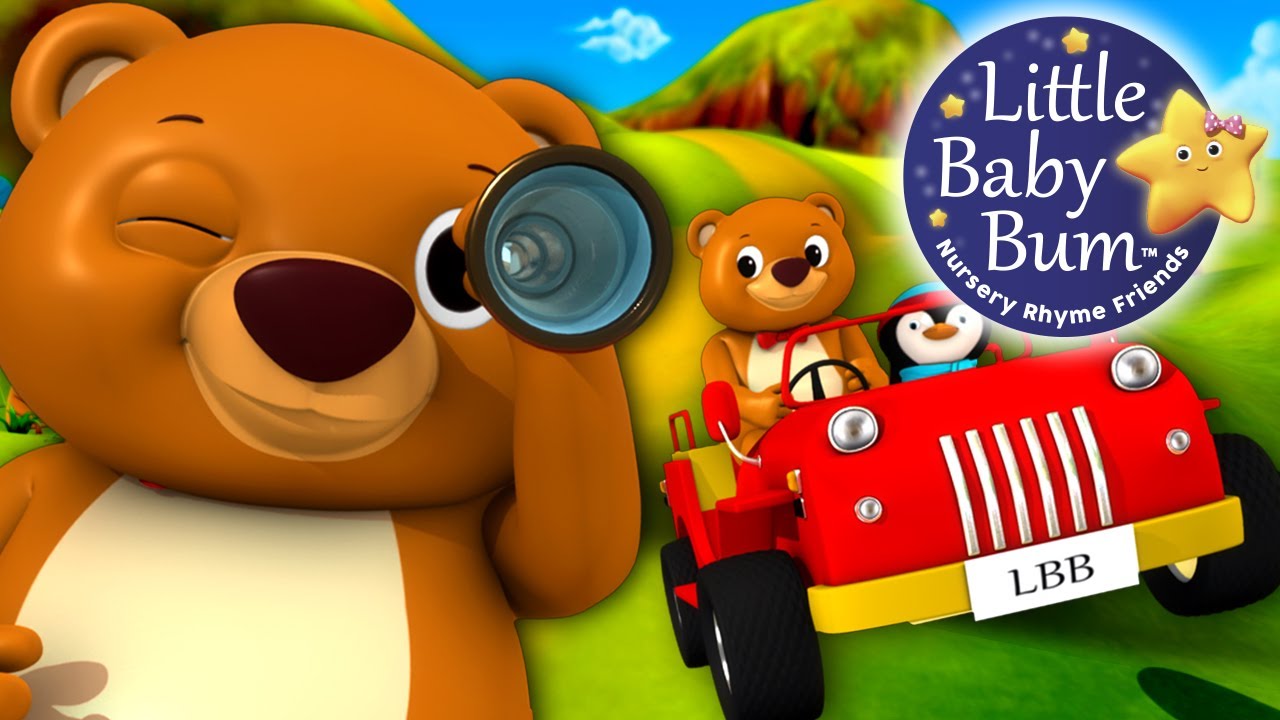 The Bear Went Over The Mountain | Nursery Rhymes | By LittleBabyBum ...