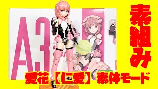 メガミデバイス×アリス・ギア・アイギス 相河愛花【仁愛】素体モードで素組みRTA