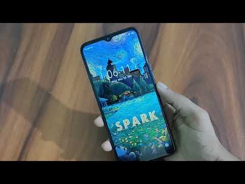 La revista LockScreen cambia automáticamente Tecno Spark Go 2021 Cómo configurar la pantalla de bloqueo del fondo de pantalla