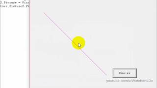 8. Visual Basic 6.0 in Urdu - How to Draw Line or Rectangle with Line Method.