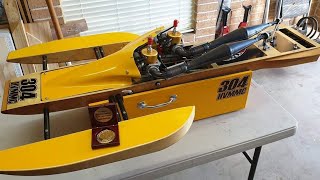 CMDI Eagle SGX Twin Gas Hydro RC boat