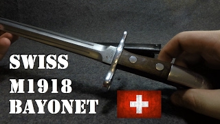 Bayonets of the World: Swiss M1918 Bayonet for K31 Rifles