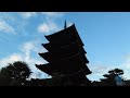 【4k】kyoto japan walk yasaka shrine yasaka pagoda tower near kiyomizu kodai ji 八坂神社、八坂塔、高台寺