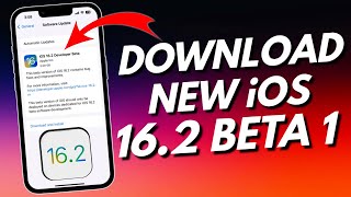 DOWNLOAD iOS 16.2 Beta 1 | How to Install iOS 16.2 Beta | Update iOS 16.2 Beta