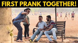 DOUBLE TROUBLE PRANK | PRANKING A STRANGER TWICE | BECAUSE WHY NOT