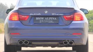 Alpina B4 burnout, sound and acceleration