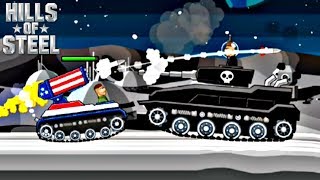 Hills Of Steel Update - BARRACUDA Tank vs BOSS RUSH TANKS |Android GamePlay #FHD