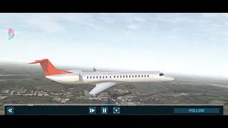 Medical Flight A.B. Seal Airlines EMBRAER 140 SIMPLE TAKEOFF London ✈️ prague