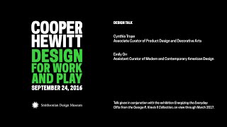 Design Talk | Design for Work and Play