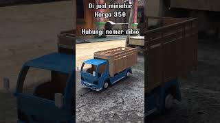 Di jual miniatur truk elf macan bak+ bak dump😁hubungi 0895414993768 #shortvideo #miniaturtrukoleng