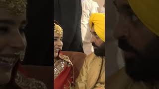 BHAGWANT MAAN WEDDING : FUNNY VIDEO