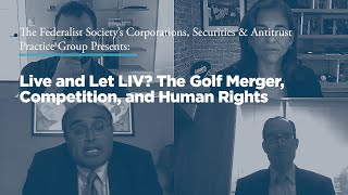 Live and Let LIV? The Golf Merger, Competition, and Human Rights